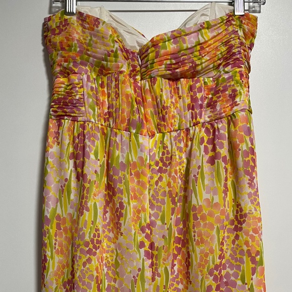 Shoshanna Mango Tango strapless floral dress - Picture 2 of 5